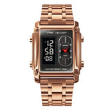 SKMEI 1868 Dual Time Chain Watch For Men