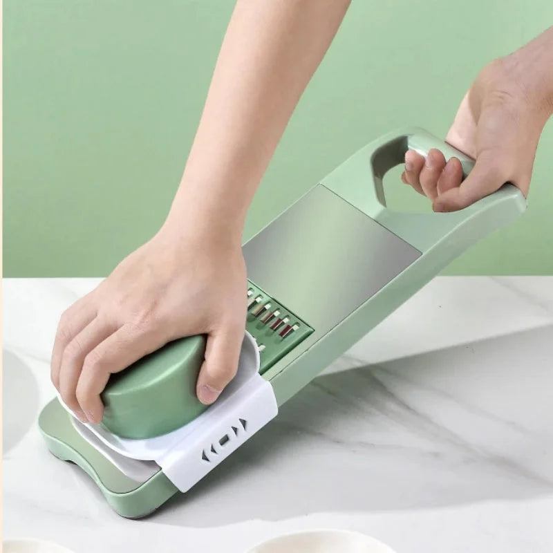 5-in-1 Multifunctional Stainless Steel Vegetable Cutter