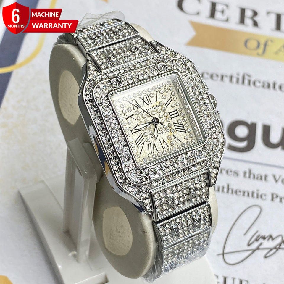 Luxury Cartier - Ladies Watch With Butterfly Master Lock