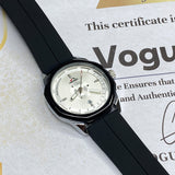 Heyri -  Silicone Rubber Straps & Magnetic Lock Wrist Watch