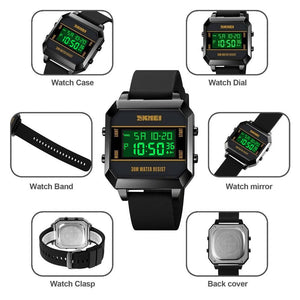 SKMEI 1814 Digital Time Sports Watch For Men