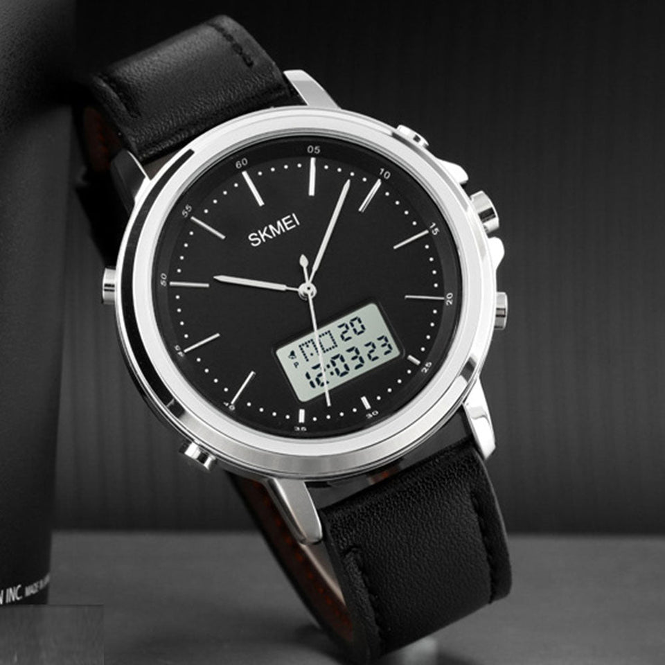 SKMEI 1652 Straps Analog & Digital Wrist Watch For Men