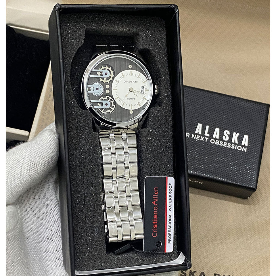 Cristiano Aillen-869 Stainless Steel Chain Watch For Men