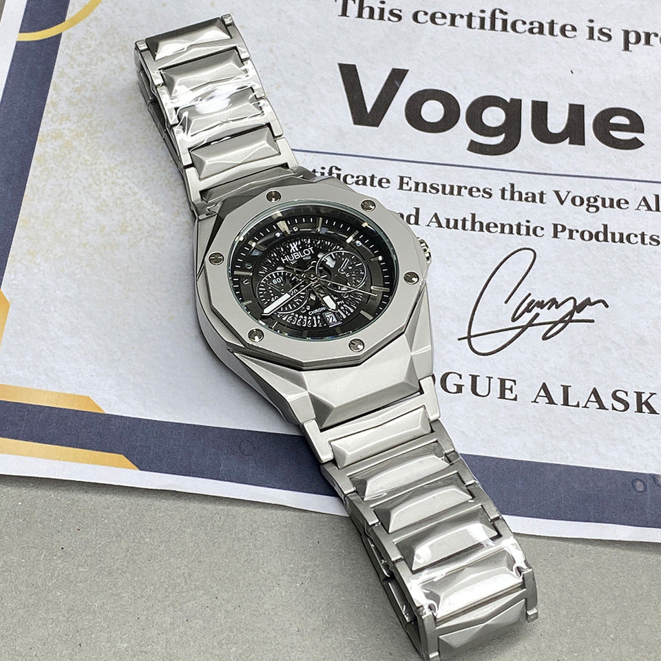 Hublot Geneve Master Lock , Chain Watch For Men