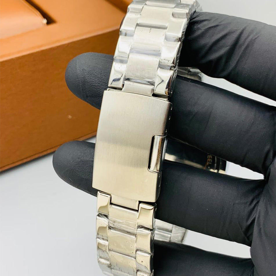 Tis-Chronograph Stainless Steel Chain Men's Watch