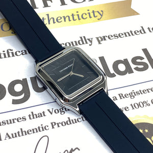 Universe Point Square Design Magnetic Lock & Silicone Straps Watch