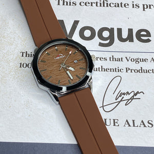 Heyri -  Silicone Rubber Straps & Magnetic Lock Wrist Watch