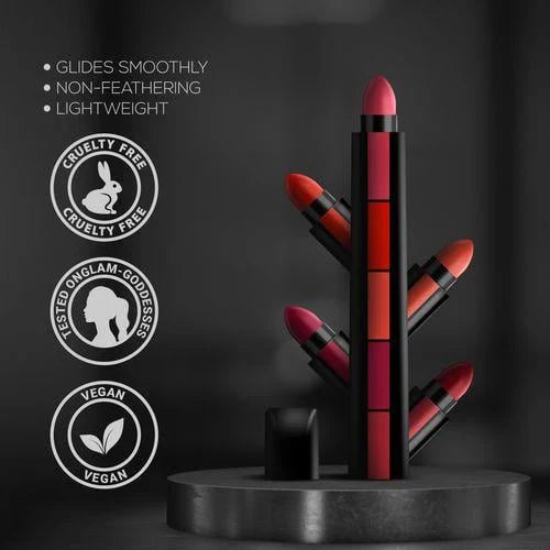 Finish 5 in 1 Lipstick Pack of 2