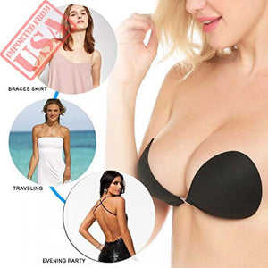 Reusable Silicone Strapless push-up Bra