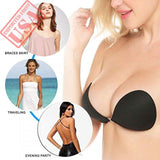 Reusable Silicone Strapless push-up Bra