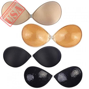Reusable Silicone Strapless push-up Bra