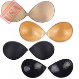 Reusable Silicone Strapless push-up Bra