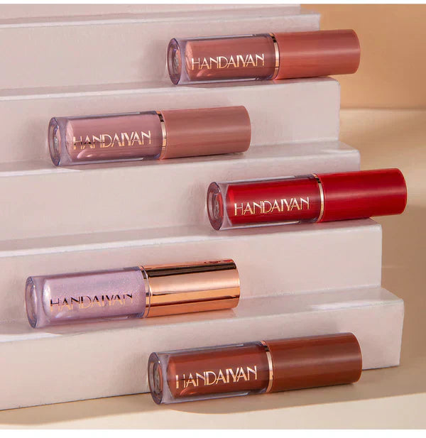 12-Piece Matte Liquid Lipstick & High Shine Lip Gloss Set – Waterproof, Long