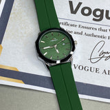 Heyri -  Silicone Rubber Straps & Magnetic Lock Watch