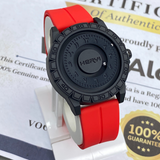 HERYI Revolutionary Bearing - Full Steel Magnetic Lock & Silicone Rubber Straps Watch