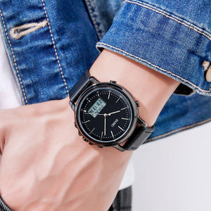 SKM 1652 Straps Analog & Digital Wrist Watch For Men