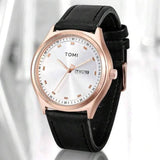 TOMI T-030 Men's Watch Date & Day Quartz Straps Watch