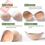 Reusable Silicone Strapless push-up Bra