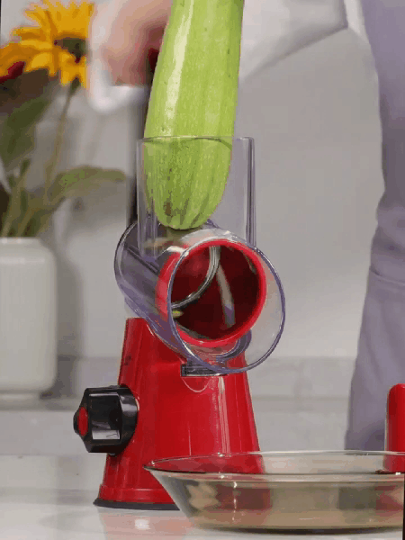 TableTop Drum Grater Chopper Cutter & Slicer