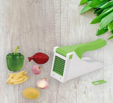 Manual Press Vegetable Potato Slicer Chopper