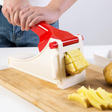 Manual Press Vegetable Potato Slicer Chopper