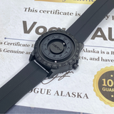 HERYI Revolutionary Bearing - Full Steel Magnetic Lock & Silicone Rubber Straps Watch