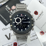 KADEMAN-K9089 Dual Display Stainless Steel Made Watch For Men