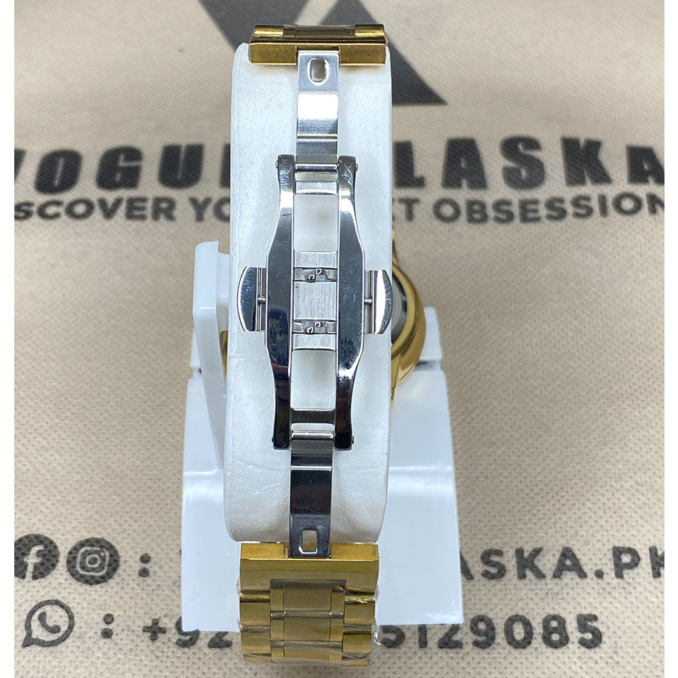 Gold Dragon Premium Chain Watch With Butterfly Lock