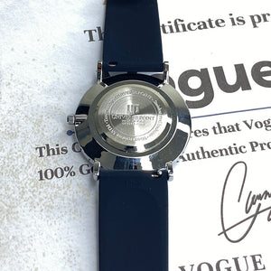 Universe Point Magnetic Lock & Silicone Rubber Straps Wrist Watch
