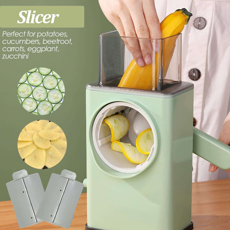TableTop Square Grater Chopper Cutter & Slicer