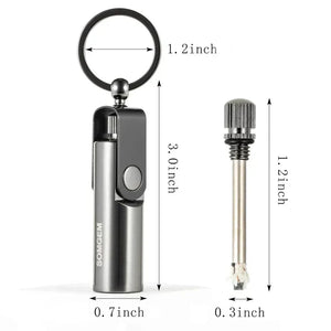 Flint Fire Starter with Keychain