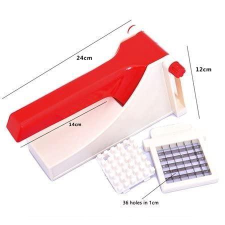 Manual Press Vegetable Potato Slicer Chopper