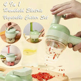 4-in-1 Electric Vegetable Chopper Rechargeable