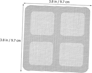 Anti-blocking Disposable Hair Catchers Mesh Filter Mesh Stickers Shower Drain Cover Bathroom