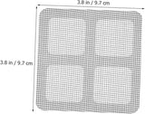 Anti-blocking Disposable Hair Catchers Mesh Filter Mesh Stickers Shower Drain Cover Bathroom