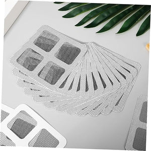 Anti-blocking Disposable Hair Catchers Mesh Filter Mesh Stickers Shower Drain Cover Bathroom