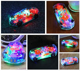Transparent Colorful Car Toy