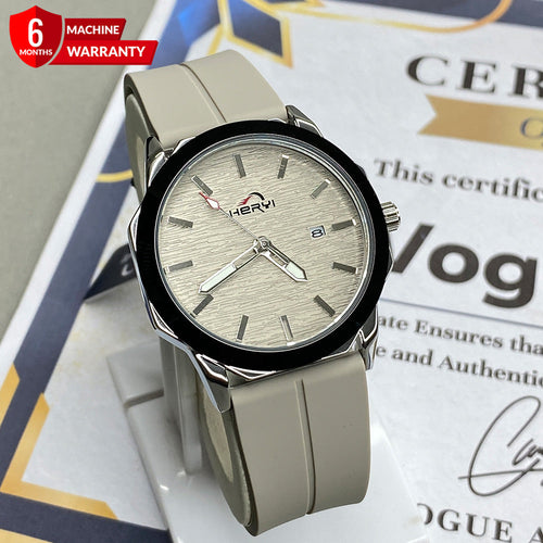Heyri -  Silicone Rubber Straps & Magnetic Lock Watch