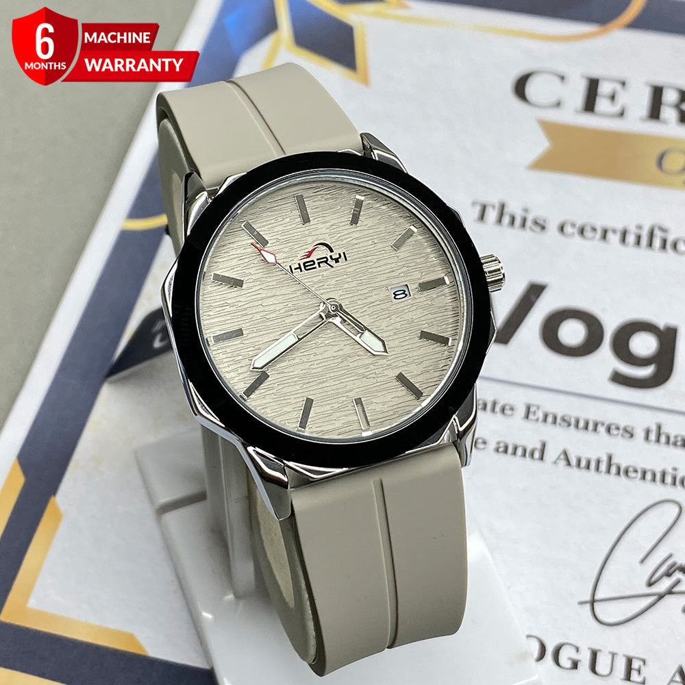 Heyri -  Silicone Rubber Straps & Magnetic Lock Watch