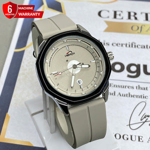 Heyri -  Silicone Rubber Straps & Magnetic Lock Wrist Watch