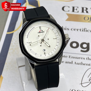 Heyri -  Silicone Rubber Straps & Magnetic Lock Wrist Watch