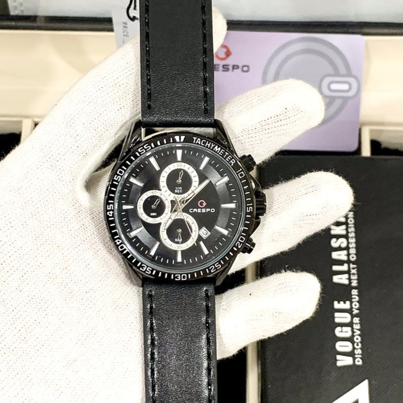 CRESPO 5005 Chronograph Working Wrist Watch