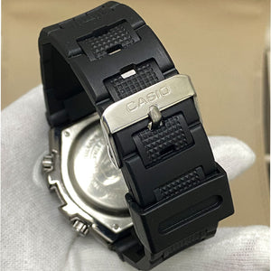 Metallic Dial- Dual Time ( Analog & Digital ) Sports Watch For Men