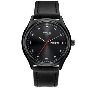 TOMI T-030 Men's Watch Date & Day Quartz Straps Watch