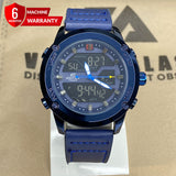 EDF-3689 Dual Time Straps Watch For Men