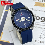 Heyri -  Silicone Rubber Straps & Magnetic Lock Wrist Watch