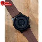 Revolutionary Bearing - Full Steel Magnetic Lock & Silicone Rubber Straps Watch