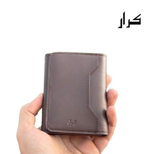 Triflex Pure Leather Magnetic Closure Wallet