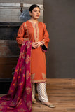ZN-959 Summer 3PC Lawn Embroidered Suit with Printed Shawll (unstitch)