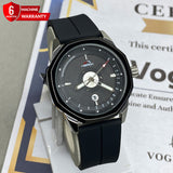 Heyri -  Silicone Rubber Straps Magnetic Watch For Men
